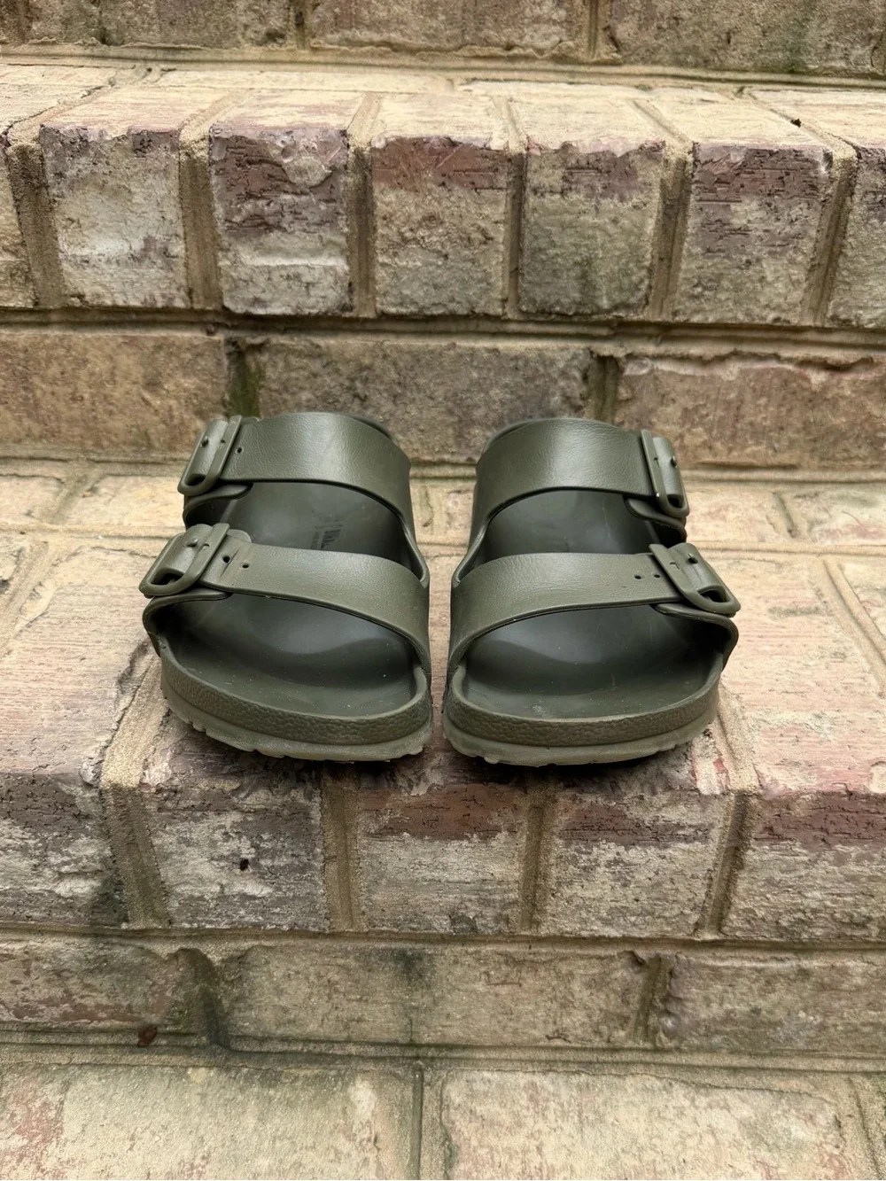 Birkenstock Arizona EVA Army Green Waterproof Sandals EU 44